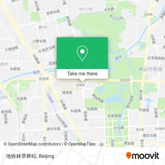 地铁林萃桥站 map