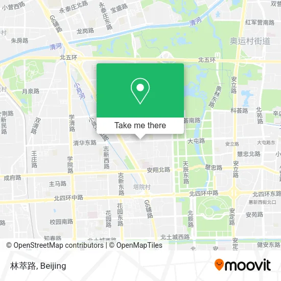 林萃路 map