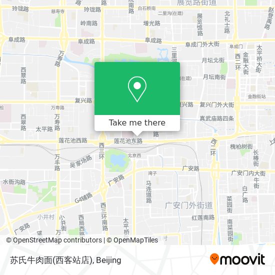 苏氏牛肉面(西客站店) map