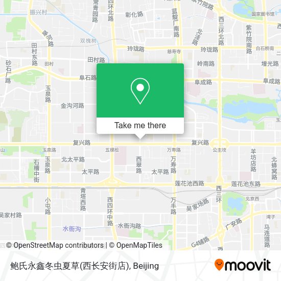 鲍氏永鑫冬虫夏草(西长安街店) map