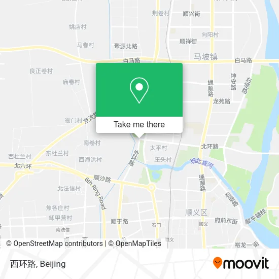 西环路 map