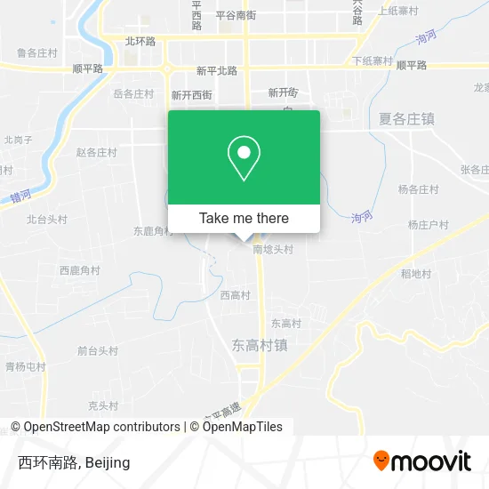 西环南路 map