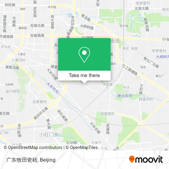 广东牧田瓷砖 map