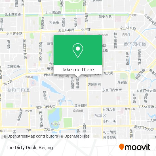The Dirty Duck map