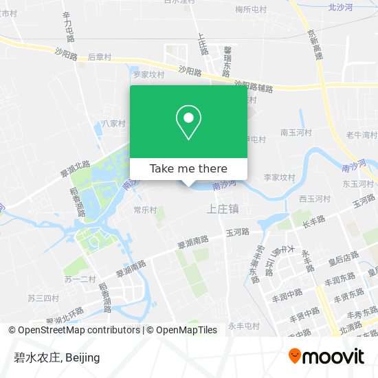碧水农庄 map
