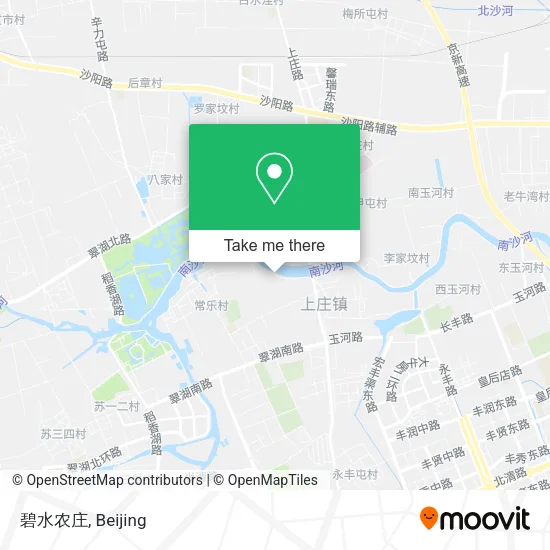 碧水农庄 map