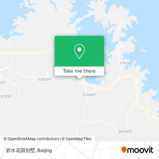碧水花园别墅 map