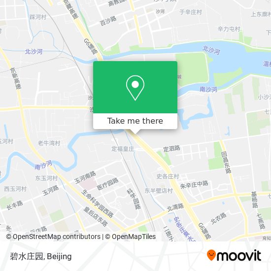 碧水庄园 map