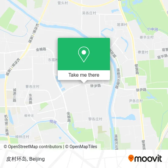 皮村环岛 map
