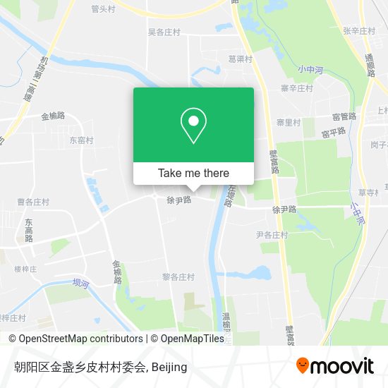 朝阳区金盏乡皮村村委会 map