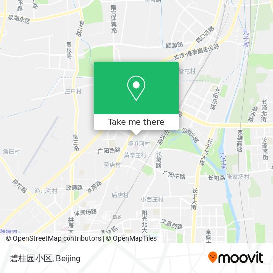 碧桂园小区 map