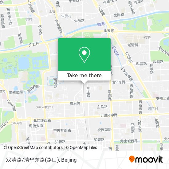 双清路/清华东路(路口) map