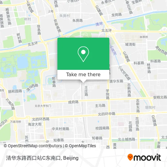 清华东路西口站C东南口 map