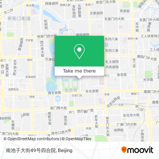 南池子大街49号四合院 map