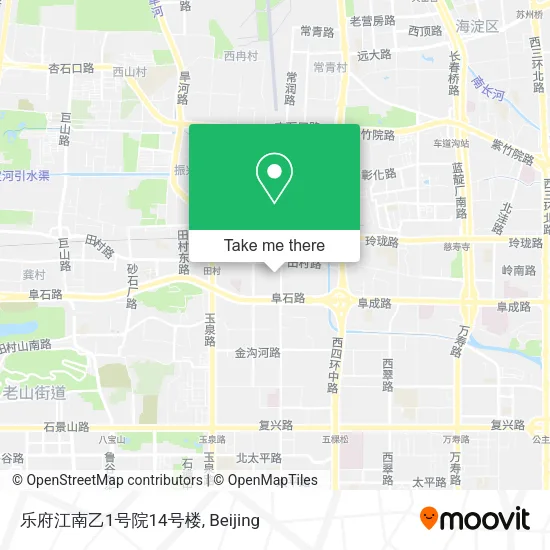 乐府江南乙1号院14号楼 map