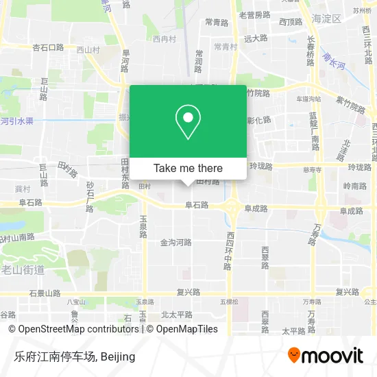 乐府江南停车场 map