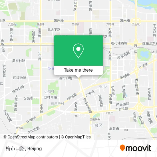 梅市口路 map