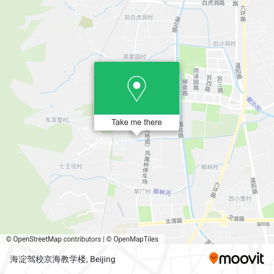 海淀驾校京海教学楼 map