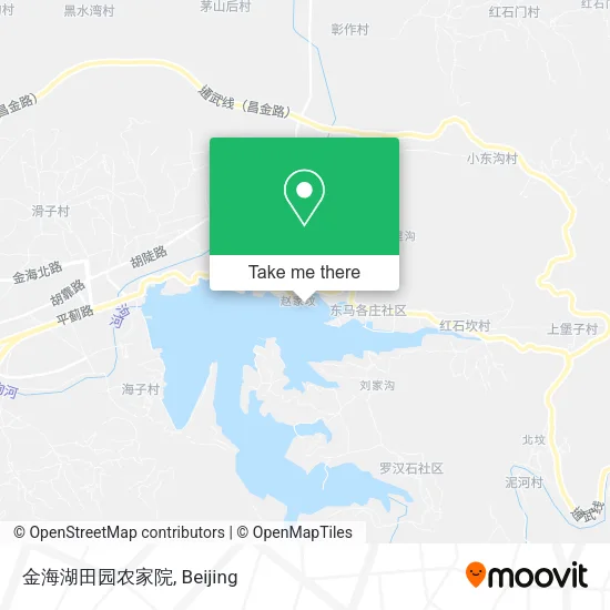金海湖田园农家院 map