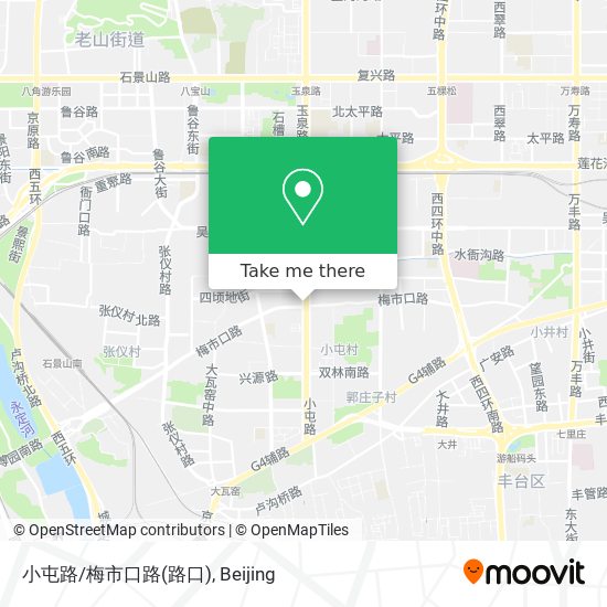 小屯路/梅市口路(路口) map