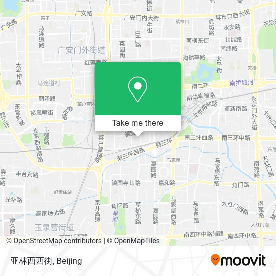 亚林西西街 map
