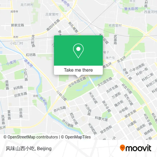 风味山西小吃 map