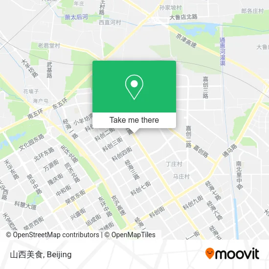 山西美食 map