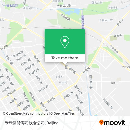 禾绿回转寿司饮食公司 map