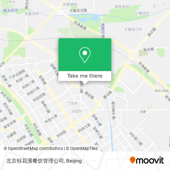 北京钰花溪餐饮管理公司 map