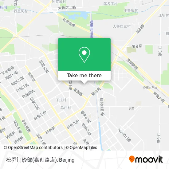 松乔门诊部(嘉创路店) map
