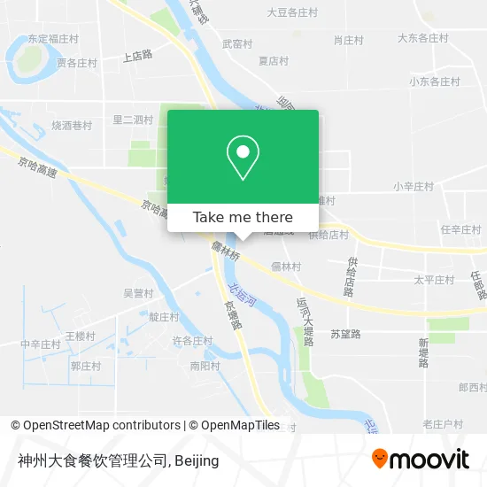 神州大食餐饮管理公司 map