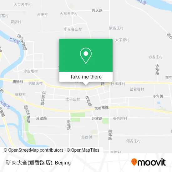 驴肉大全(通香路店) map