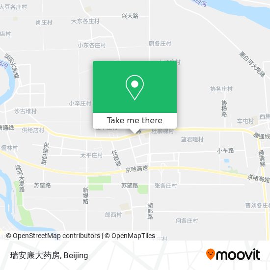 瑞安康大药房 map