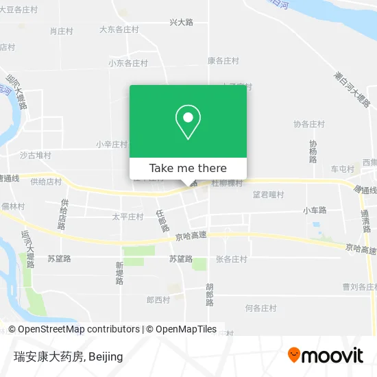 瑞安康大药房 map