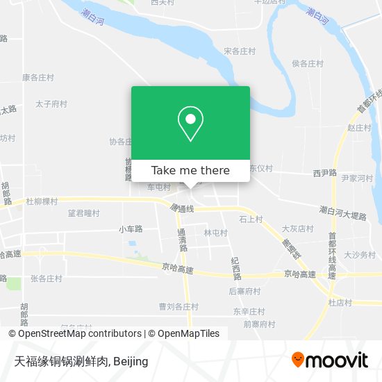 天福缘铜锅涮鲜肉 map