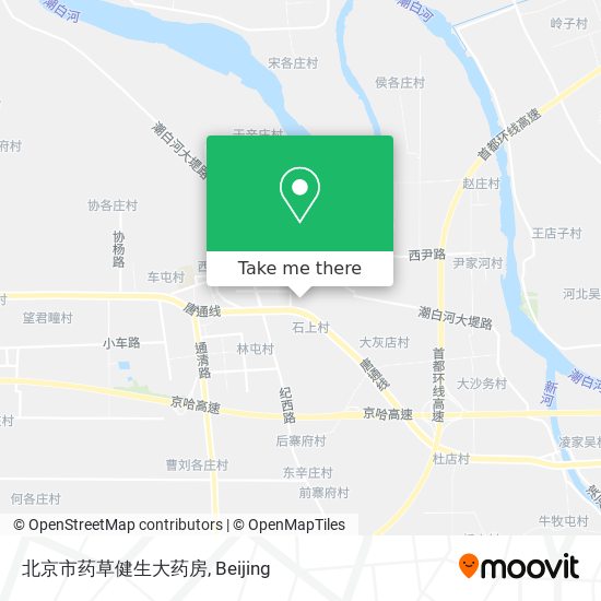 北京市药草健生大药房 map