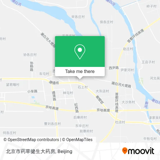 北京市药草健生大药房 map