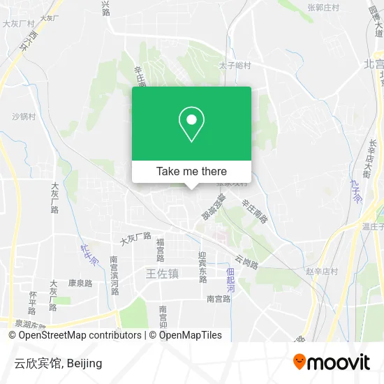 云欣宾馆 map