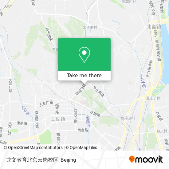 龙文教育北京云岗校区 map