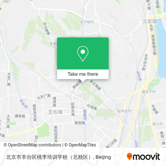 北京市丰台区桃李培训学校（北校区） map