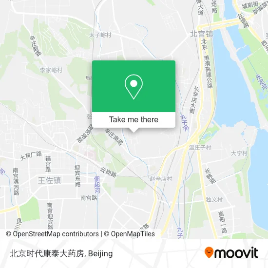北京时代康泰大药房 map