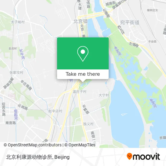 北京利康源动物诊所 map