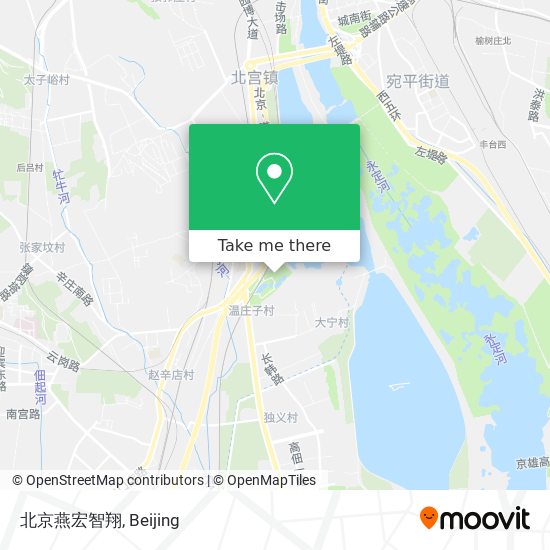 北京燕宏智翔 map