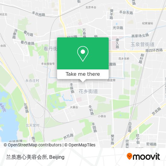 兰质惠心美容会所 map
