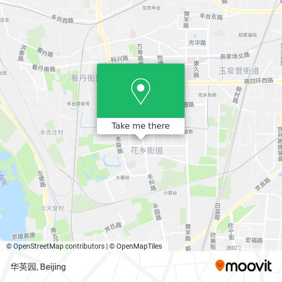 华英园 map