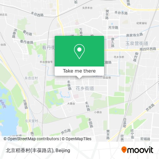 北京稻香村(丰葆路店) map