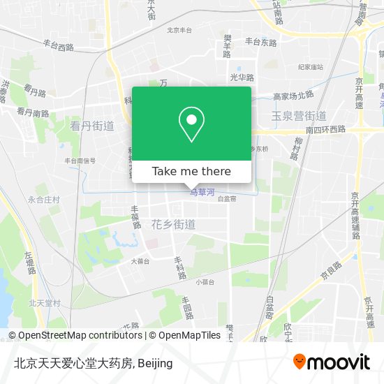 北京天天爱心堂大药房 map