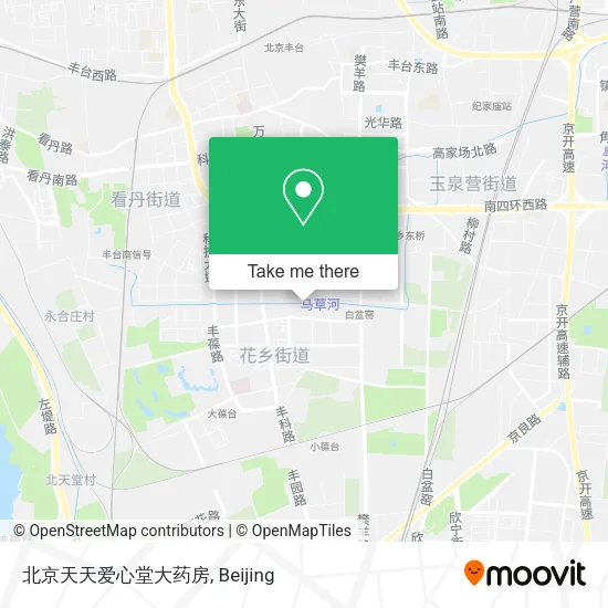 北京天天爱心堂大药房 map