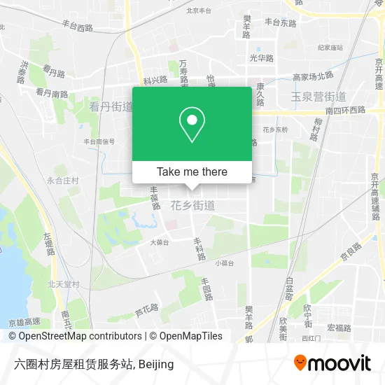 六圈村房屋租赁服务站 map