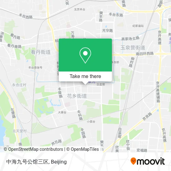 中海九号公馆三区 map